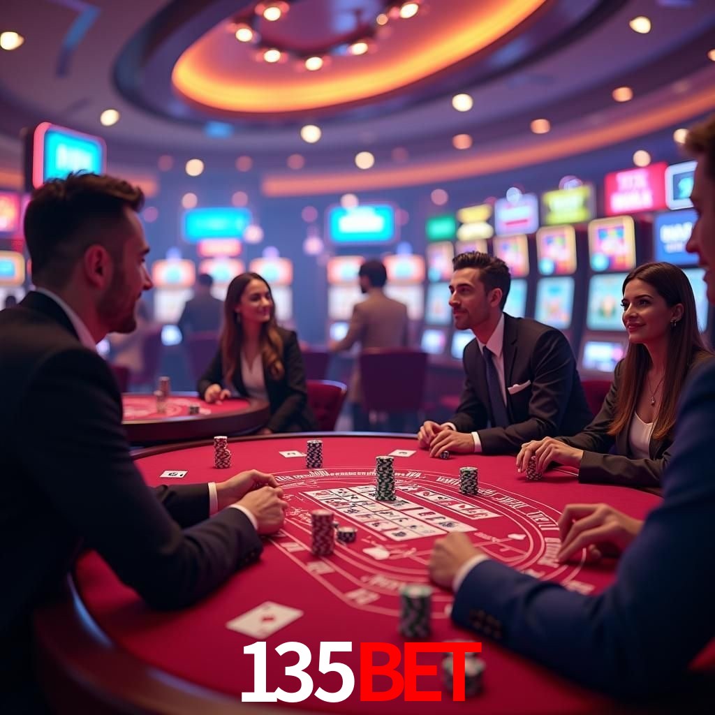 Interface do App 135bet